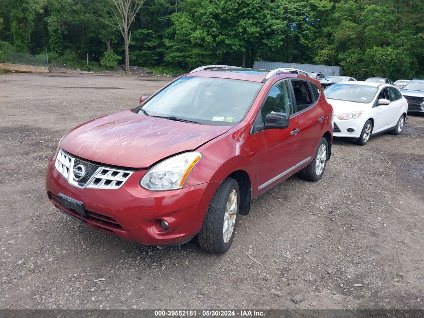 2012 Nissan Rogue Sv W/Sl Pkg VIN: JN8AS5MV2CW413996 Lot: 39552181