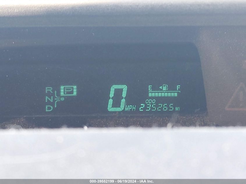 2008 Toyota Prius VIN: JTDKB20U687740592 Lot: 39552199