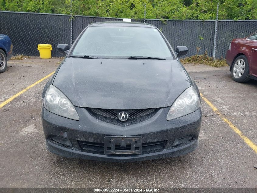 2006 Acura Rsx VIN: JH4DC54806S000193 Lot: 39552224