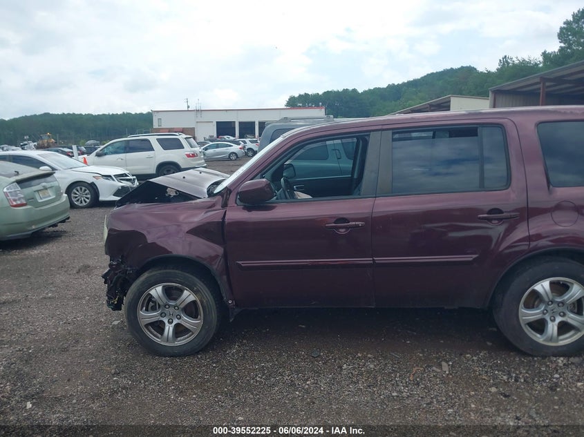 2015 Honda Pilot Ex-L VIN: 5FNYF3H53FB003083 Lot: 39552225