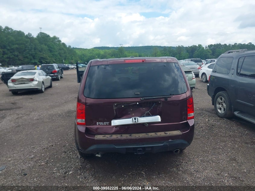 2015 Honda Pilot Ex-L VIN: 5FNYF3H53FB003083 Lot: 39552225