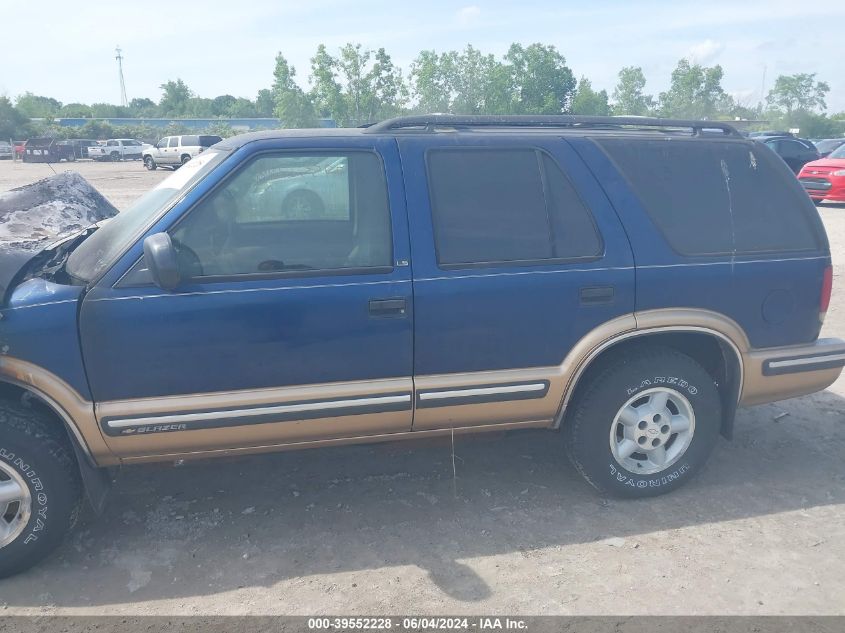 1999 Chevrolet Blazer Ls VIN: 1GNDT13W6X2195977 Lot: 39552228