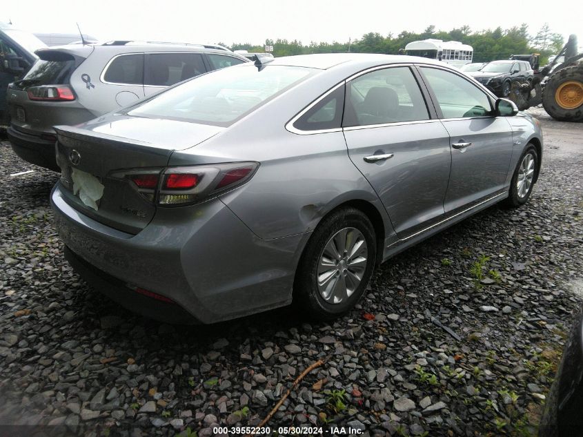 2016 Hyundai Sonata Hybrid Se VIN: KMHE24L10GA025492 Lot: 39552230