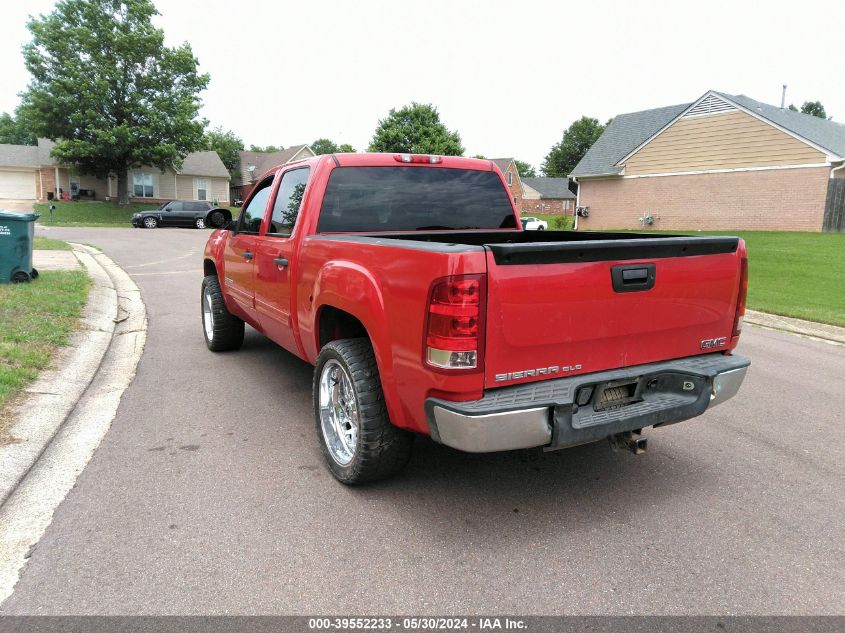 2013 GMC Sierra K1500 Sle VIN: 3GTP2VE73DG286245 Lot: 39552233