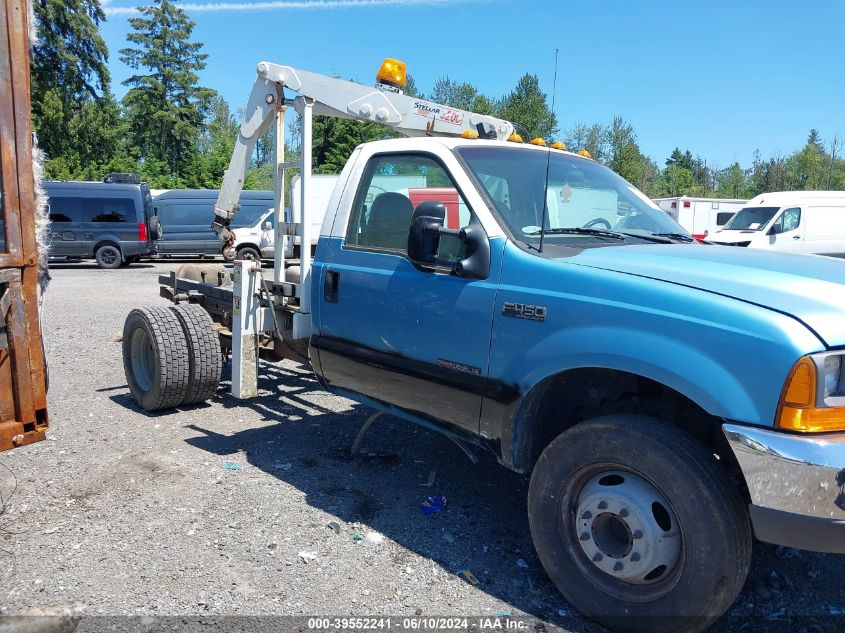 1999 Ford F-450 Lariat/Xl/Xlt VIN: 1FDXF46F5XEC54831 Lot: 39552241