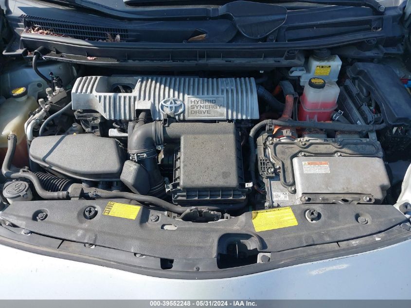 2011 Toyota Prius Two VIN: JTDKN3DU3B1380263 Lot: 39552248