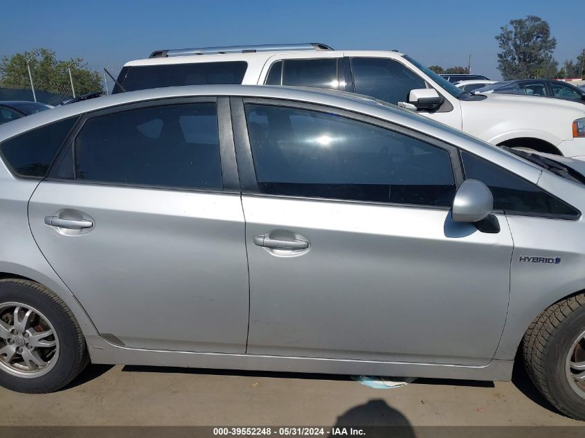 2011 Toyota Prius Two VIN: JTDKN3DU3B1380263 Lot: 39552248