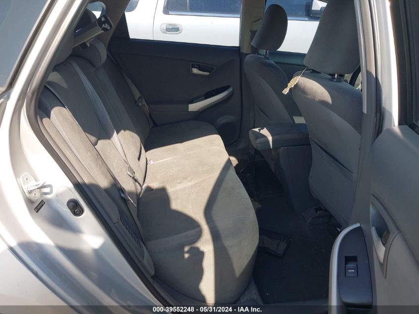 2011 Toyota Prius Two VIN: JTDKN3DU3B1380263 Lot: 39552248