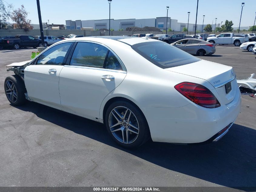 2018 Mercedes-Benz S 560 VIN: WDDUG8DB4JA368108 Lot: 39552247