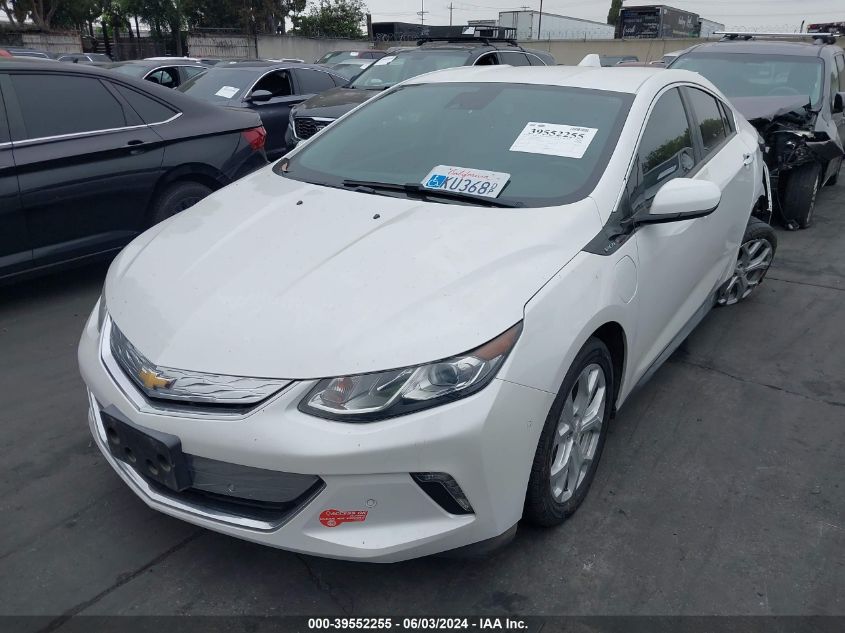 2018 Chevrolet Volt Premier VIN: 1G1RD6S55JU140801 Lot: 39552255