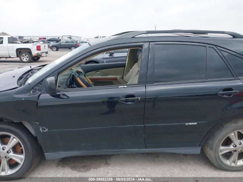 2007 Lexus Rx 400H VIN: JTJGW31U472002166 Lot: 39552259