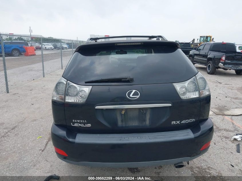 2007 Lexus Rx 400H VIN: JTJGW31U472002166 Lot: 39552259