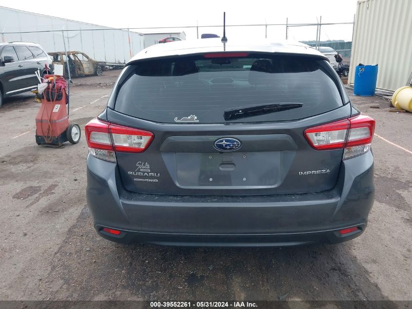 2019 Subaru Impreza 2.0I VIN: 4S3GTAB68K3734559 Lot: 39552261