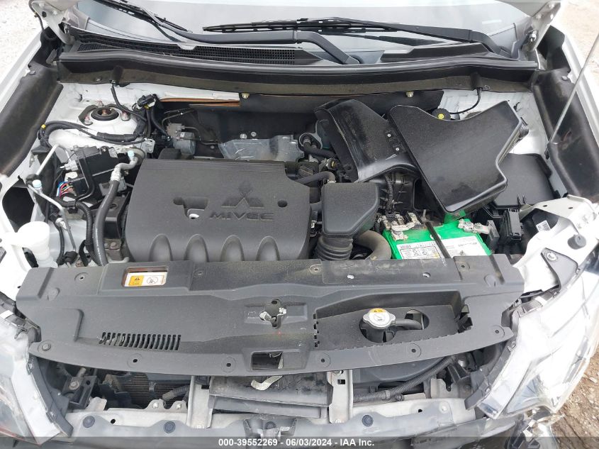 2017 Mitsubishi Outlander Se VIN: JA4AZ3A38HZ049100 Lot: 39552269