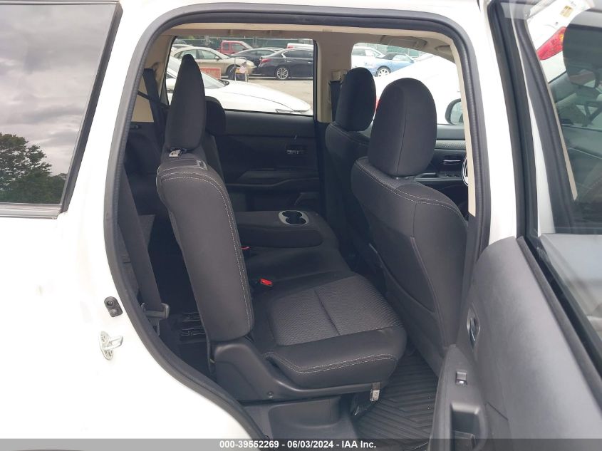 2017 Mitsubishi Outlander Se VIN: JA4AZ3A38HZ049100 Lot: 39552269