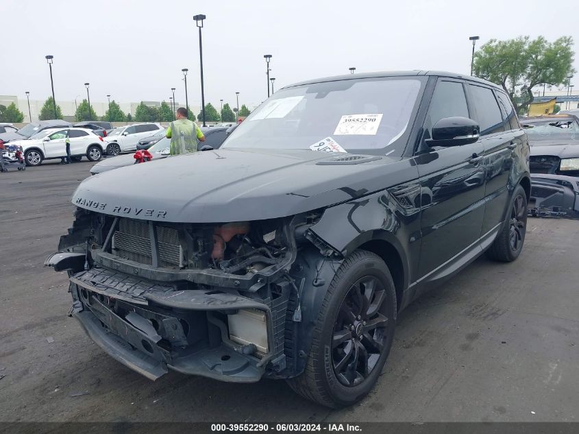 2016 Land Rover Range Rover Sport 3.0L V6 Turbocharged Diesel Hse Td6 VIN: SALWR2KF8GA648521 Lot: 39552290