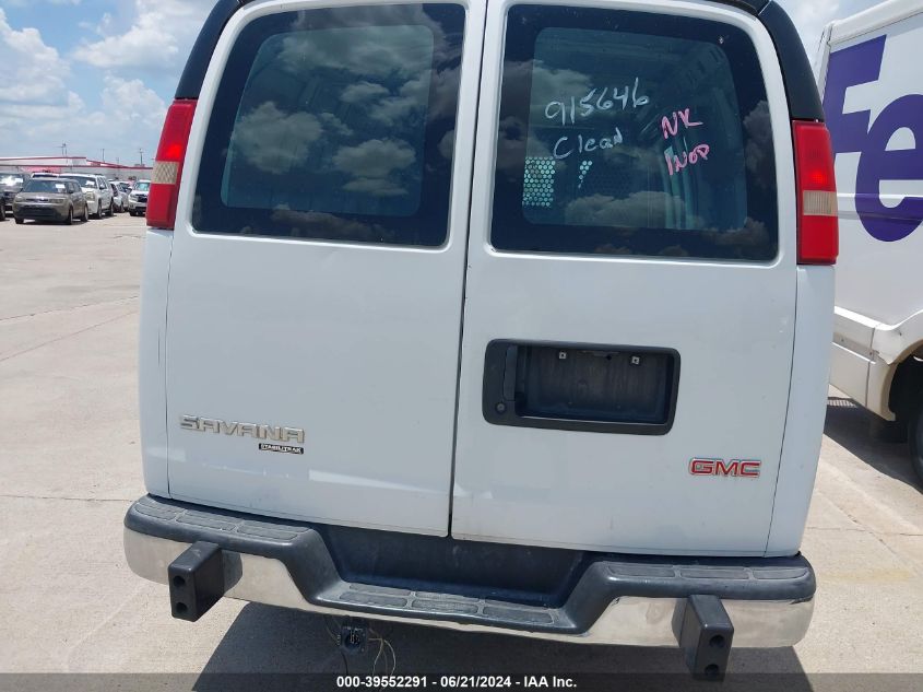 2014 GMC Savana 2500 Work Van VIN: 1GTW7FCAXE1915646 Lot: 39552291