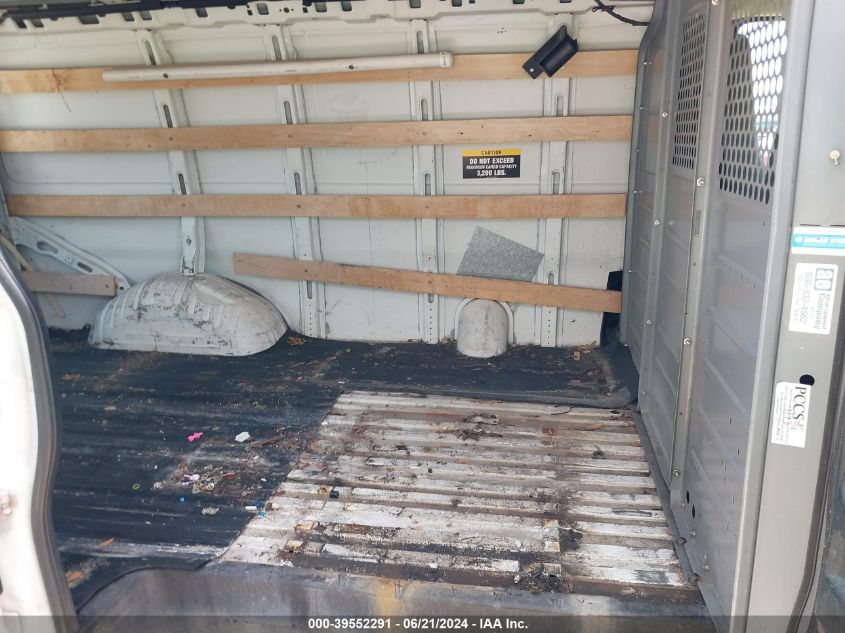 2014 GMC Savana 2500 Work Van VIN: 1GTW7FCAXE1915646 Lot: 39552291