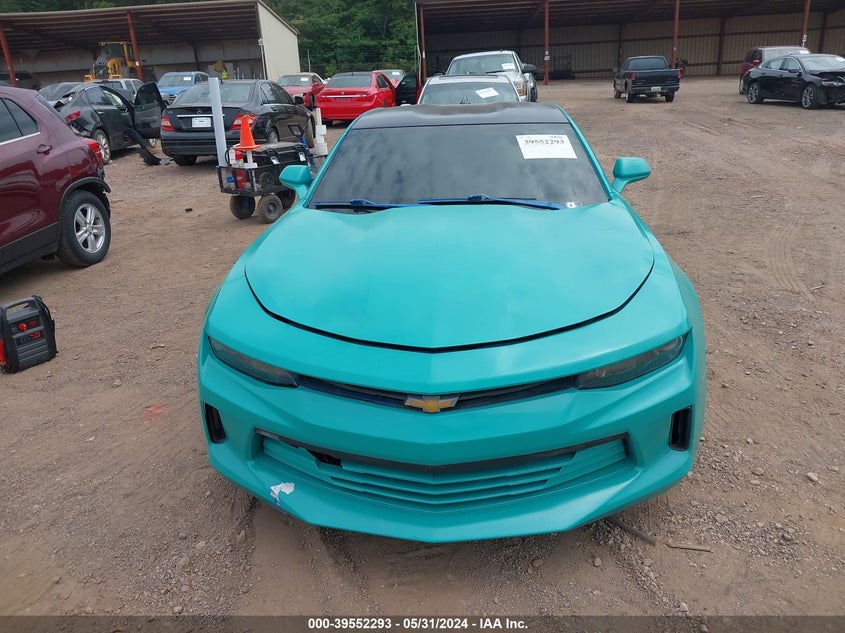 2016 Chevrolet Camaro 1Lt VIN: 1G1FB1RS2G0150211 Lot: 39552293