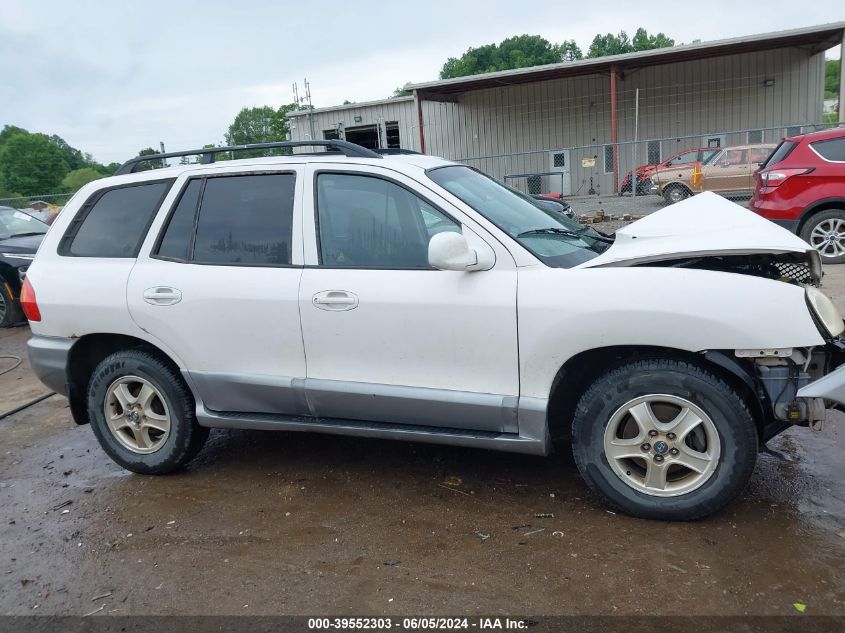 2004 Hyundai Santa Fe Gls VIN: KM8SC73D04U739063 Lot: 39552303