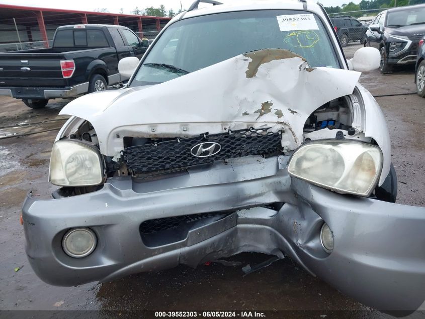 2004 Hyundai Santa Fe Gls VIN: KM8SC73D04U739063 Lot: 39552303