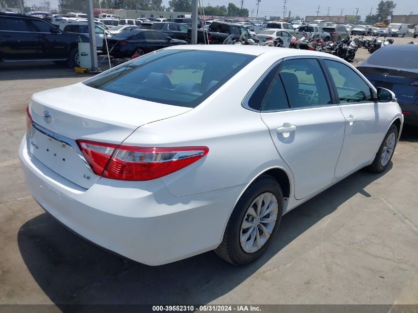 2017 Toyota Camry Le VIN: 4T1BF1FK0HU396064 Lot: 39552310