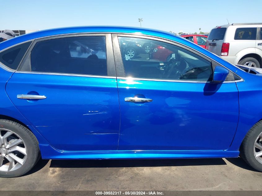 2013 Nissan Sentra Sr VIN: 3N1AB7AP9DL628041 Lot: 39552317