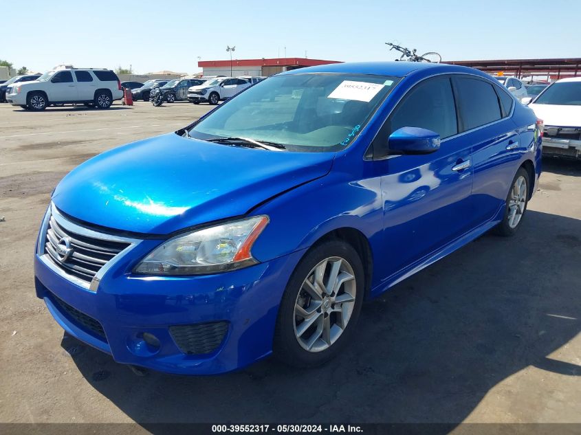 2013 Nissan Sentra Sr VIN: 3N1AB7AP9DL628041 Lot: 39552317