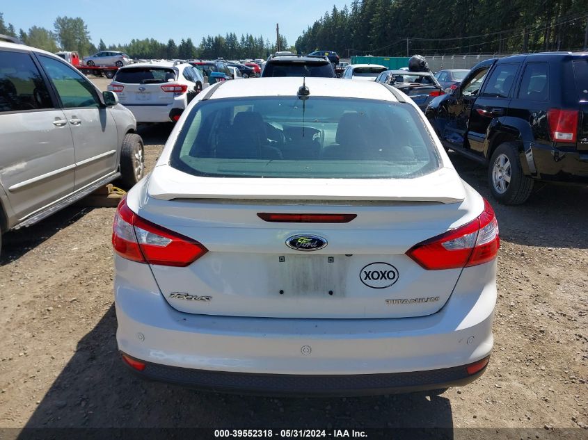 2013 FORD FOCUS TITANIUM - 1FADP3J27DL255379