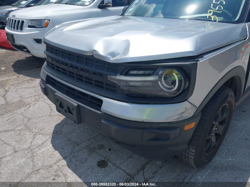 2021 Ford Bronco Sport VIN: 3FMCR9A6XMRB21758 Lot: 39552320
