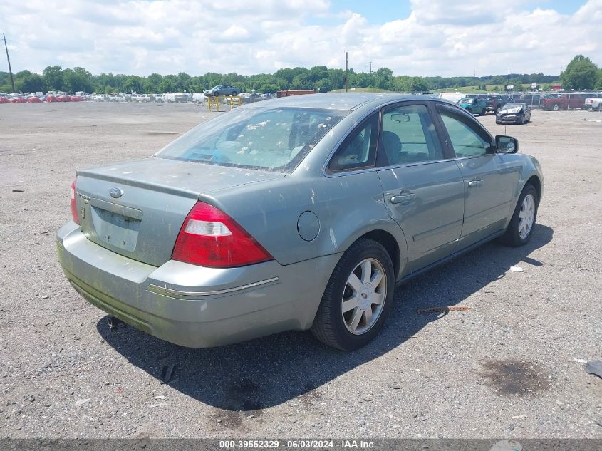 2005 Ford Five Hundred Se VIN: 1FAHP26155G179943 Lot: 39552329