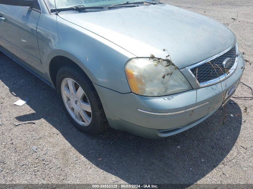 2005 Ford Five Hundred Se VIN: 1FAHP26155G179943 Lot: 39552329