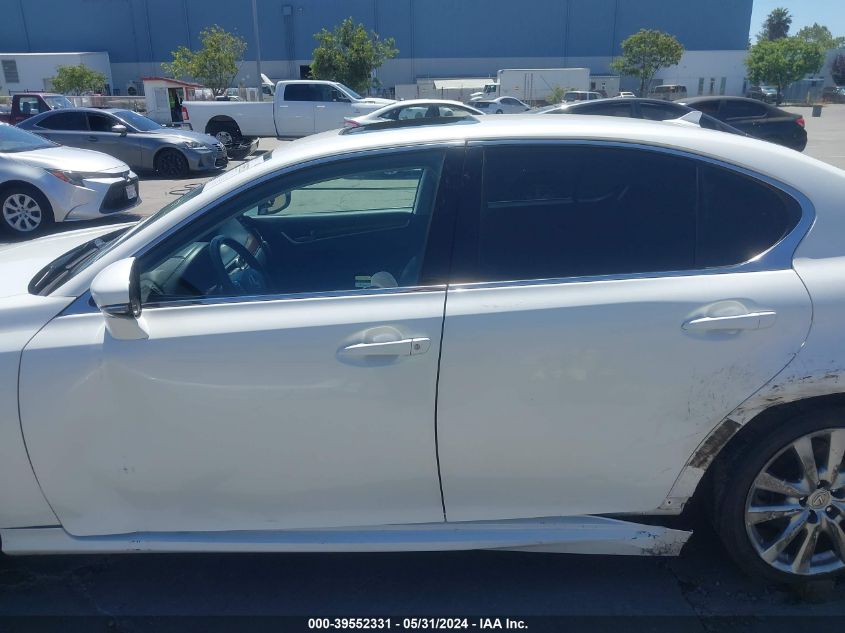 2014 Lexus Gs 350 VIN: JTHBE1BL7E5028880 Lot: 39552331