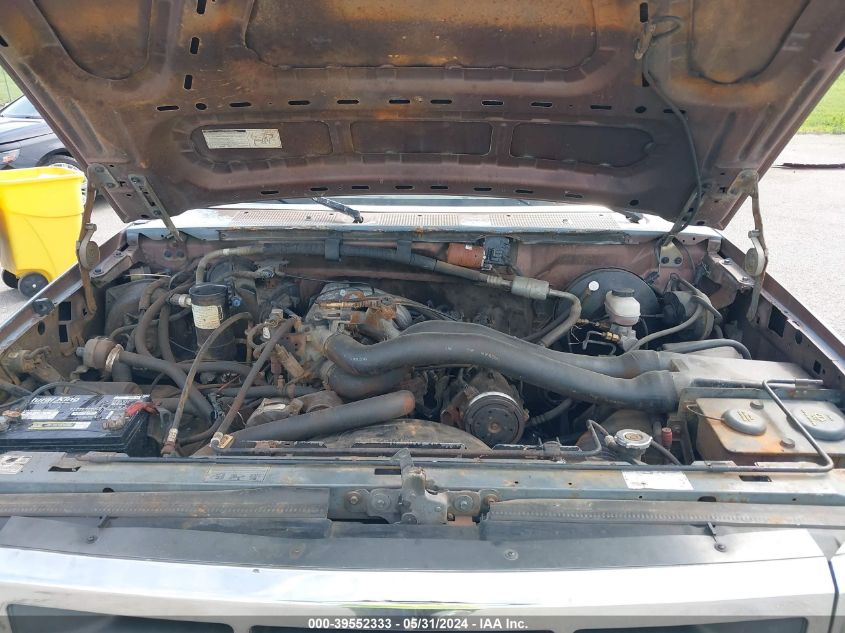 1992 Ford F150 VIN: 1FTDF15H8NLA32625 Lot: 39552333