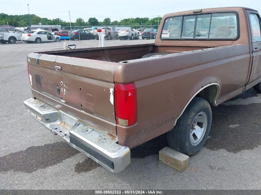1992 Ford F150 VIN: 1FTDF15H8NLA32625 Lot: 39552333