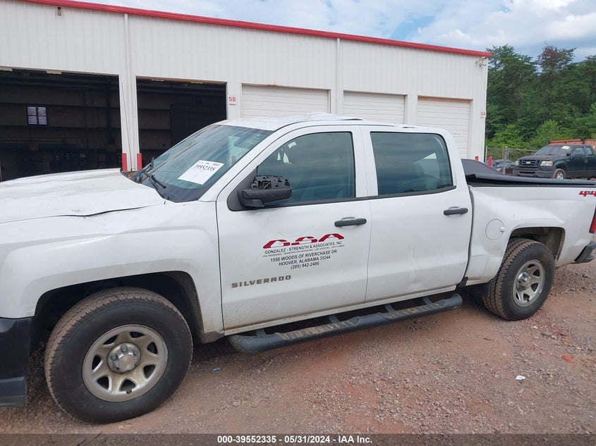 2018 Chevrolet Silverado 1500 Wt VIN: 3GCUKNECXJG579071 Lot: 39552335