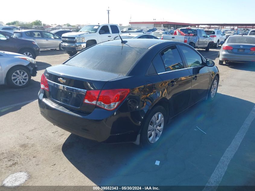 2012 Chevrolet Cruze Ls VIN: 1G1PC5SH1C7261955 Lot: 39552343