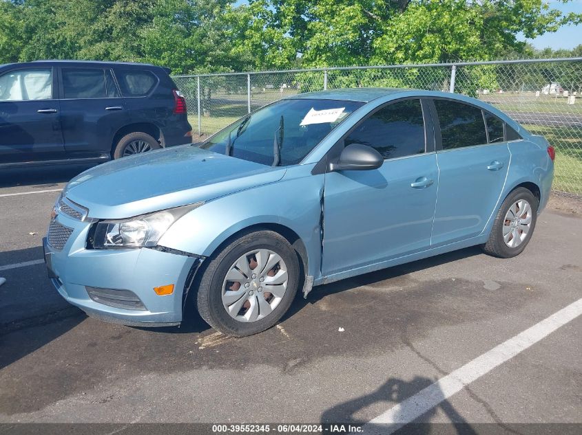 2012 Chevrolet Cruze Ls VIN: 1G1PC5SH7C7164730 Lot: 39552345