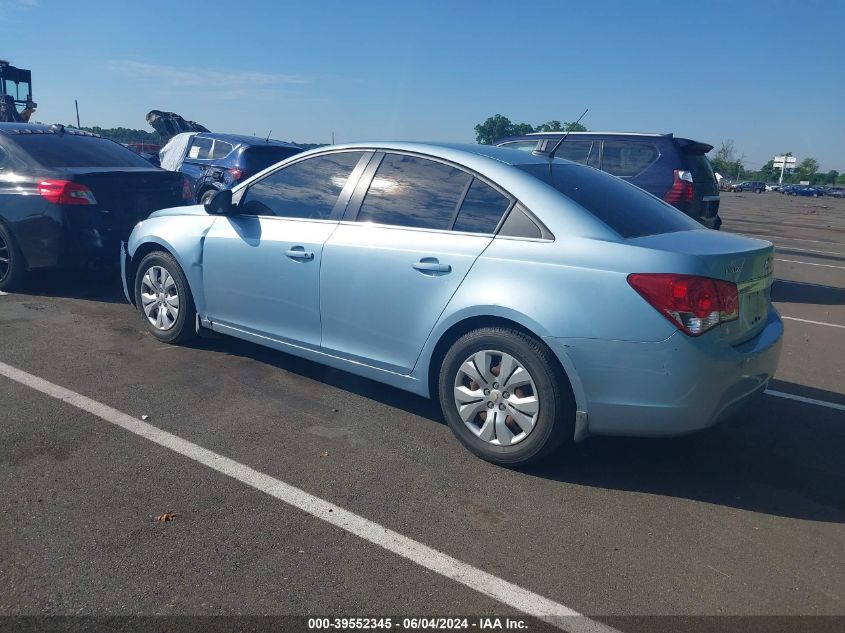 2012 Chevrolet Cruze Ls VIN: 1G1PC5SH7C7164730 Lot: 39552345