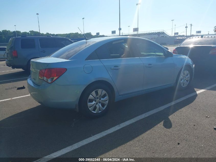 2012 Chevrolet Cruze Ls VIN: 1G1PC5SH7C7164730 Lot: 39552345