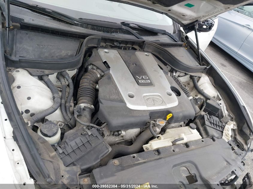 2013 Infiniti G37X VIN: JN1CV6AR9DM350081 Lot: 39552384