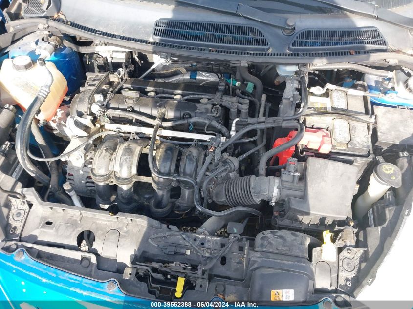 2013 Ford Fiesta Se VIN: 3FADP4EJ9DM185003 Lot: 39552388