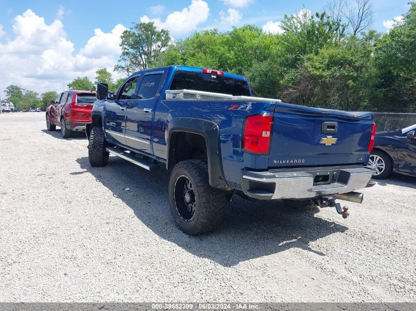 2018 Chevrolet Silverado 2500Hd Ltz VIN: 1GC1KWEYXJF165505 Lot: 39552399