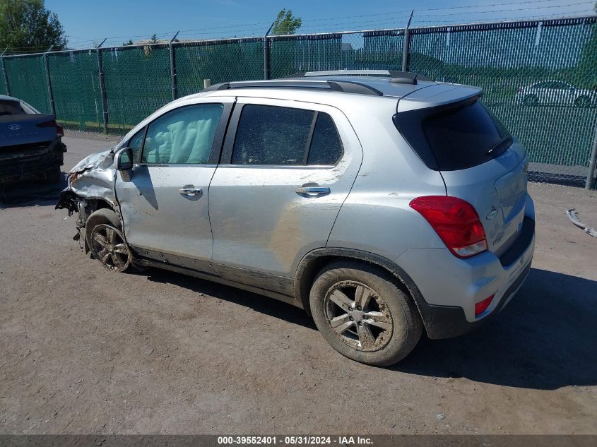 2019 Chevrolet Trax Lt VIN: 3GNCJLSB8KL363055 Lot: 39552401