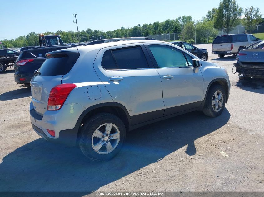 2019 Chevrolet Trax Lt VIN: 3GNCJLSB8KL363055 Lot: 39552401