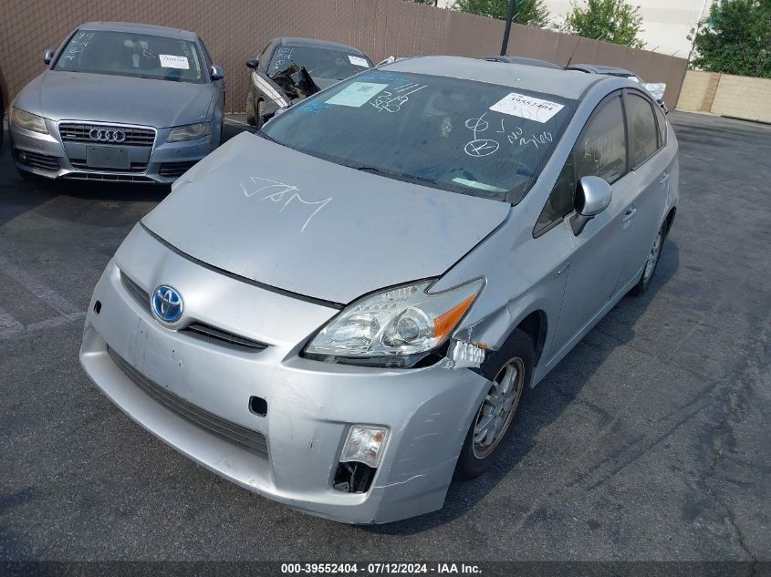 2011 Toyota Prius Two VIN: JTDKN3DU6B0260754 Lot: 39552404