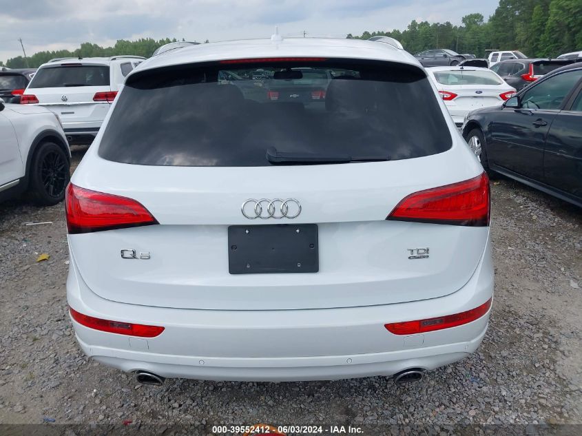 2014 Audi Q5 3.0 Tdi Premium Plus VIN: WA1VMAFPXEA022958 Lot: 39552412