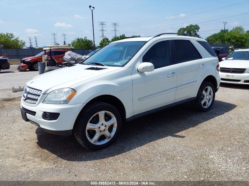 2008 Mercedes-Benz Ml 350 4Matic VIN: 4JGBB86E88A315828 Lot: 39552413