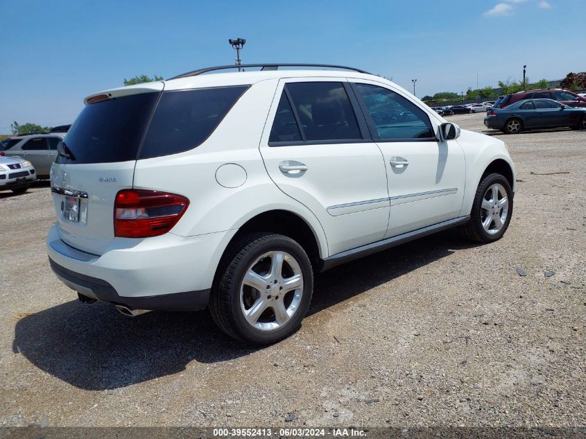 2008 Mercedes-Benz Ml 350 4Matic VIN: 4JGBB86E88A315828 Lot: 39552413