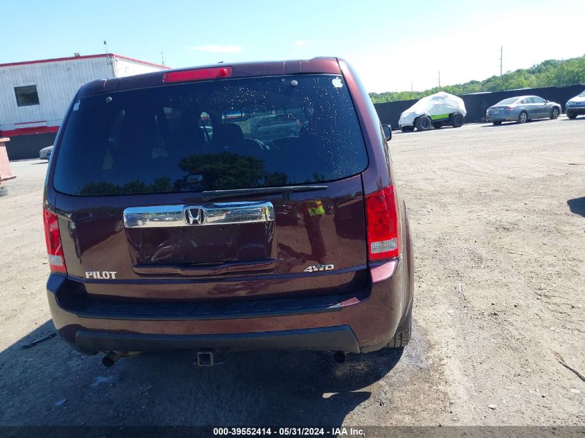 2010 Honda Pilot Lx VIN: 5FNYF4H24AB032984 Lot: 39552414